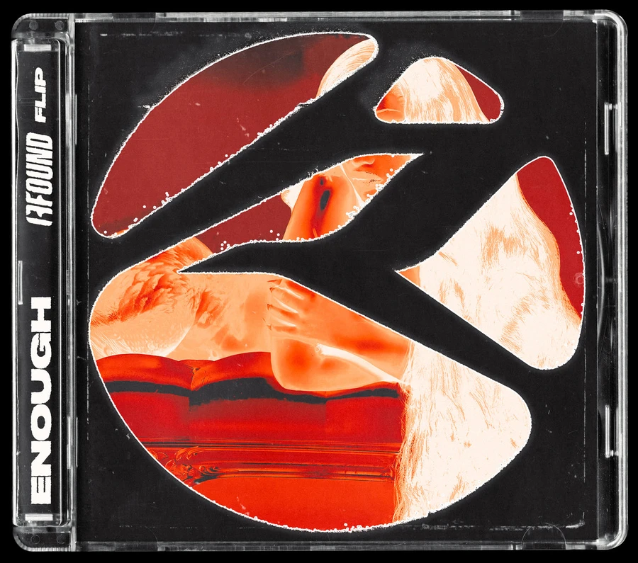 A CD jewel case featuring a woman with long hair lying on a couch.