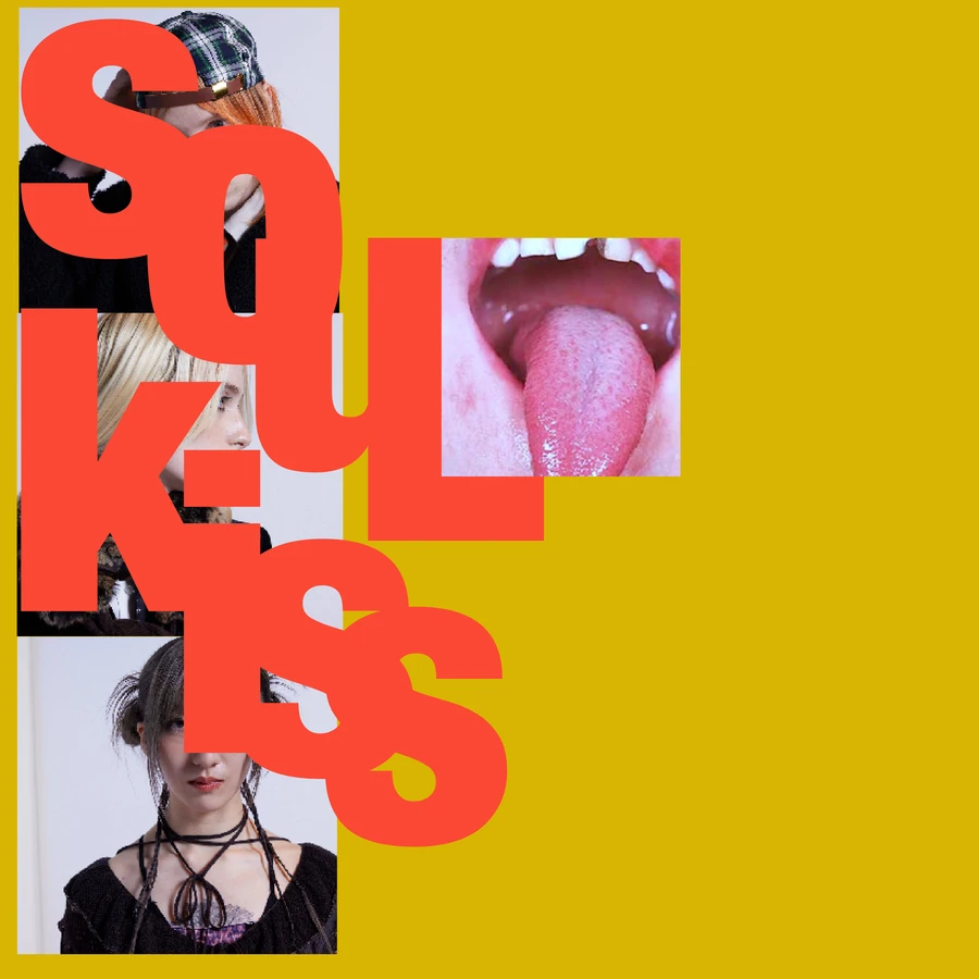 The faces of Lulu Prost, Angel Prost and Haru Nemuri appear behind bold text, alongside a photo of someone sticking their tongue out.